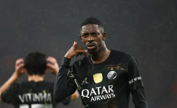 Dembele Leads PSG Charge Toward UCL Defense